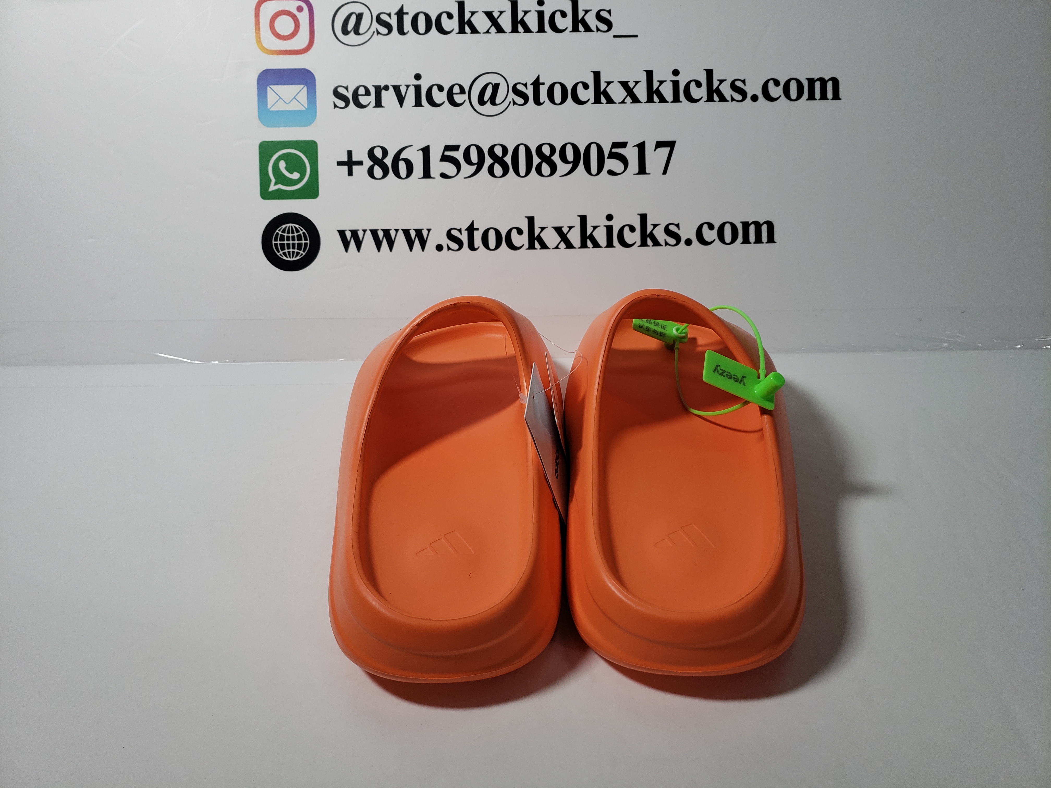 PK God Batch adidas Yeezy Slide Enflame Orange GZ0953 review STOCKXKICKS 01