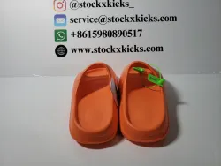 PK God Batch adidas Yeezy Slide Enflame Orange GZ0953 review STOCKXKICKS 02