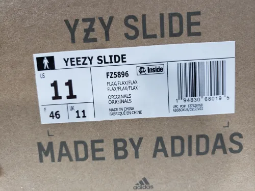 PK God Batch adidas Yeezy Slide Flax FZ5896 review 