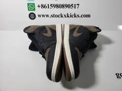 PK God Batch Air Jordan 1 High OG “Palomino”Brown black DZ5485-020 review STOCKXKICKS 04