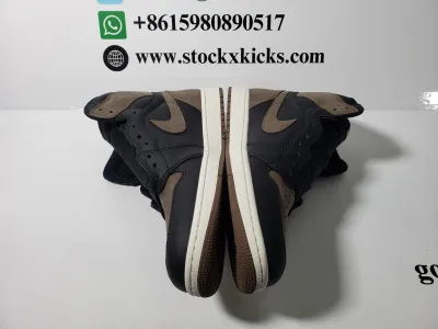 PK God Batch Air Jordan 1 High OG “Palomino”Brown black DZ5485-020 review STOCKXKICKS 03