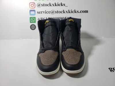 PK God Batch Air Jordan 1 High OG “Palomino”Brown black DZ5485-020 review STOCKXKICKS 02