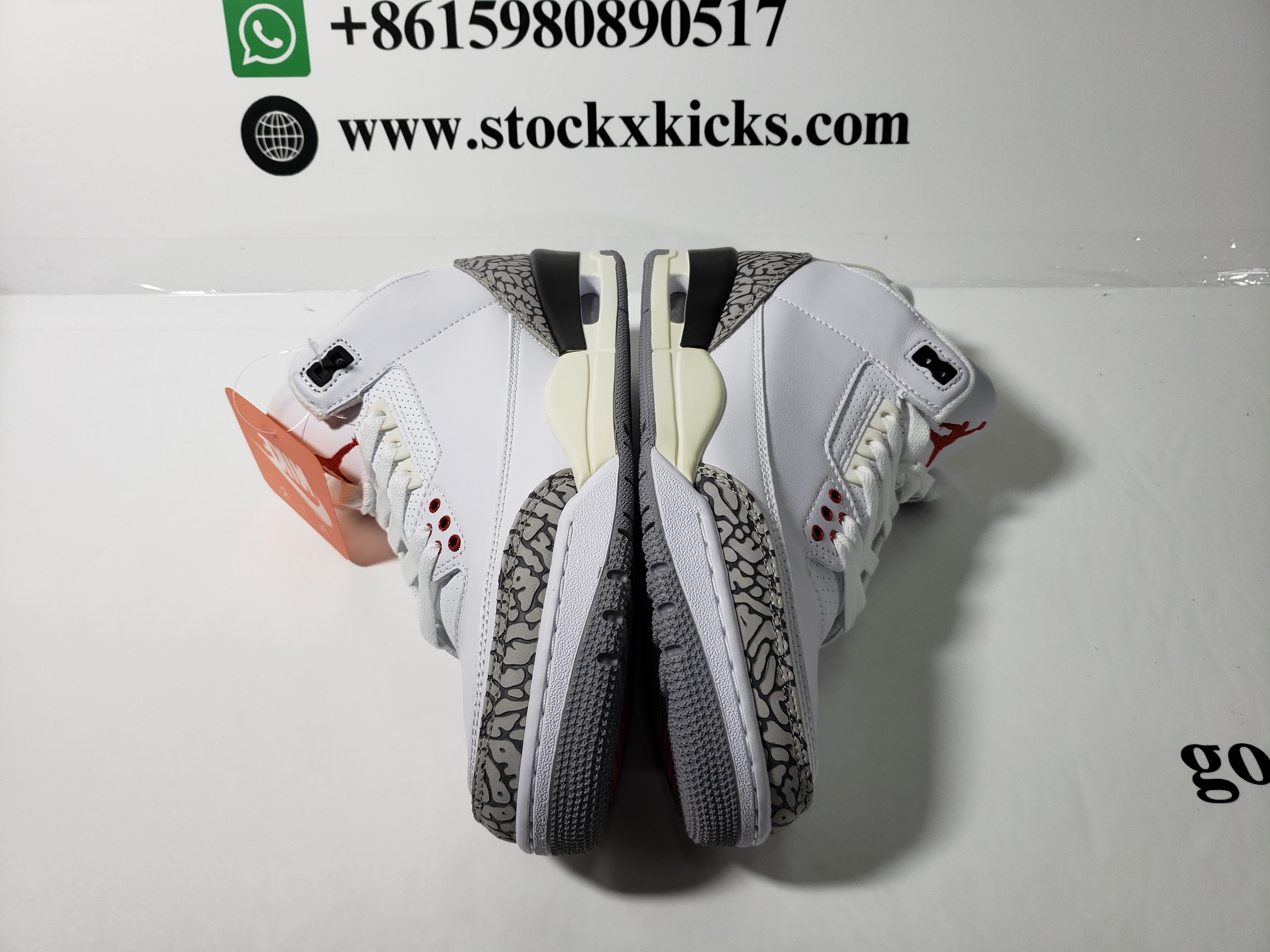 PK God Batch Air Jordan 3 White Cement Reimagined DN3707-100 review STOCKXKICKS 04