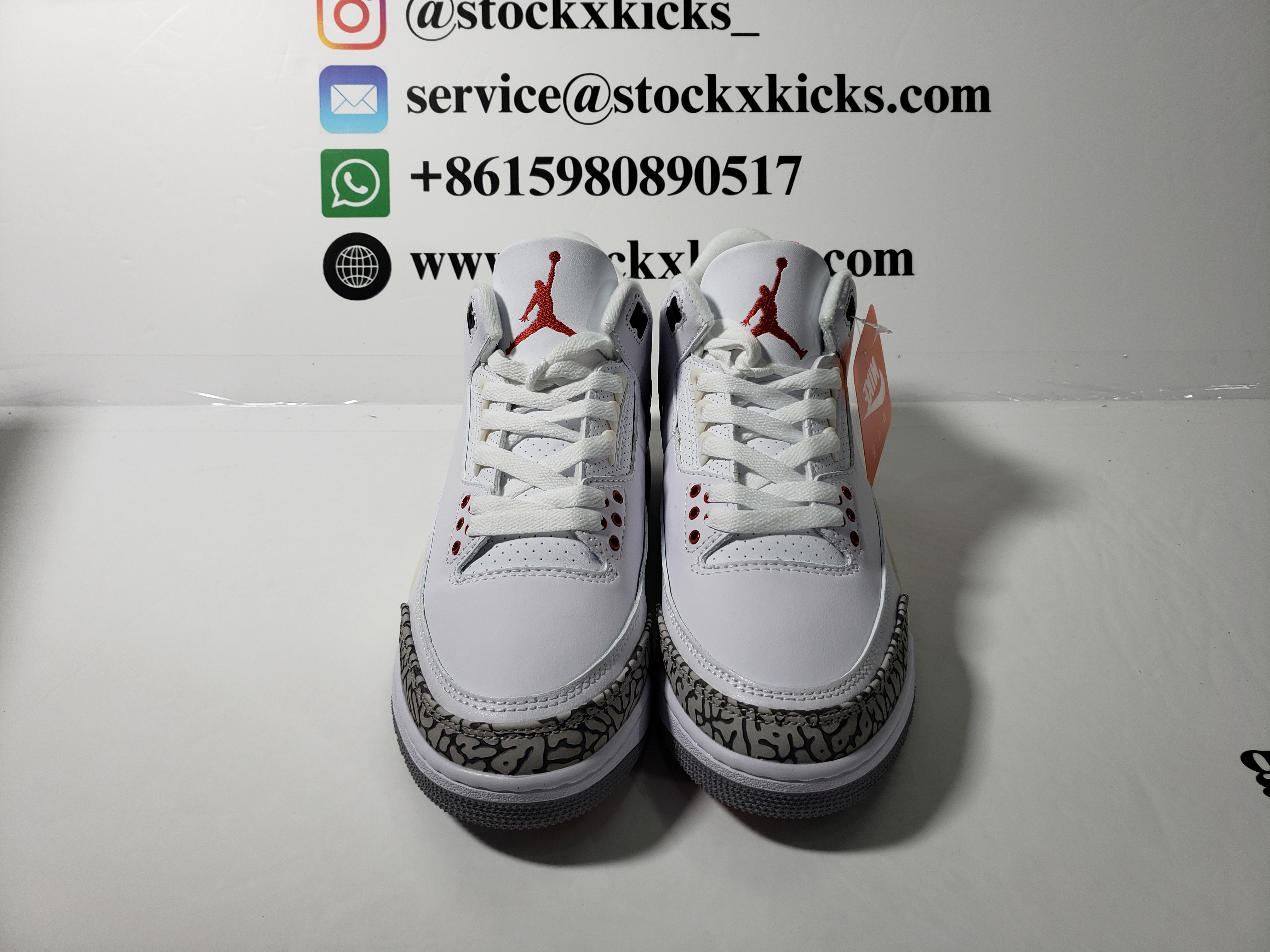 PK God Batch Air Jordan 3 White Cement Reimagined DN3707-100 review STOCKXKICKS 02
