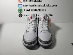 PK God Batch Air Jordan 3 White Cement Reimagined DN3707-100 review STOCKXKICKS 03