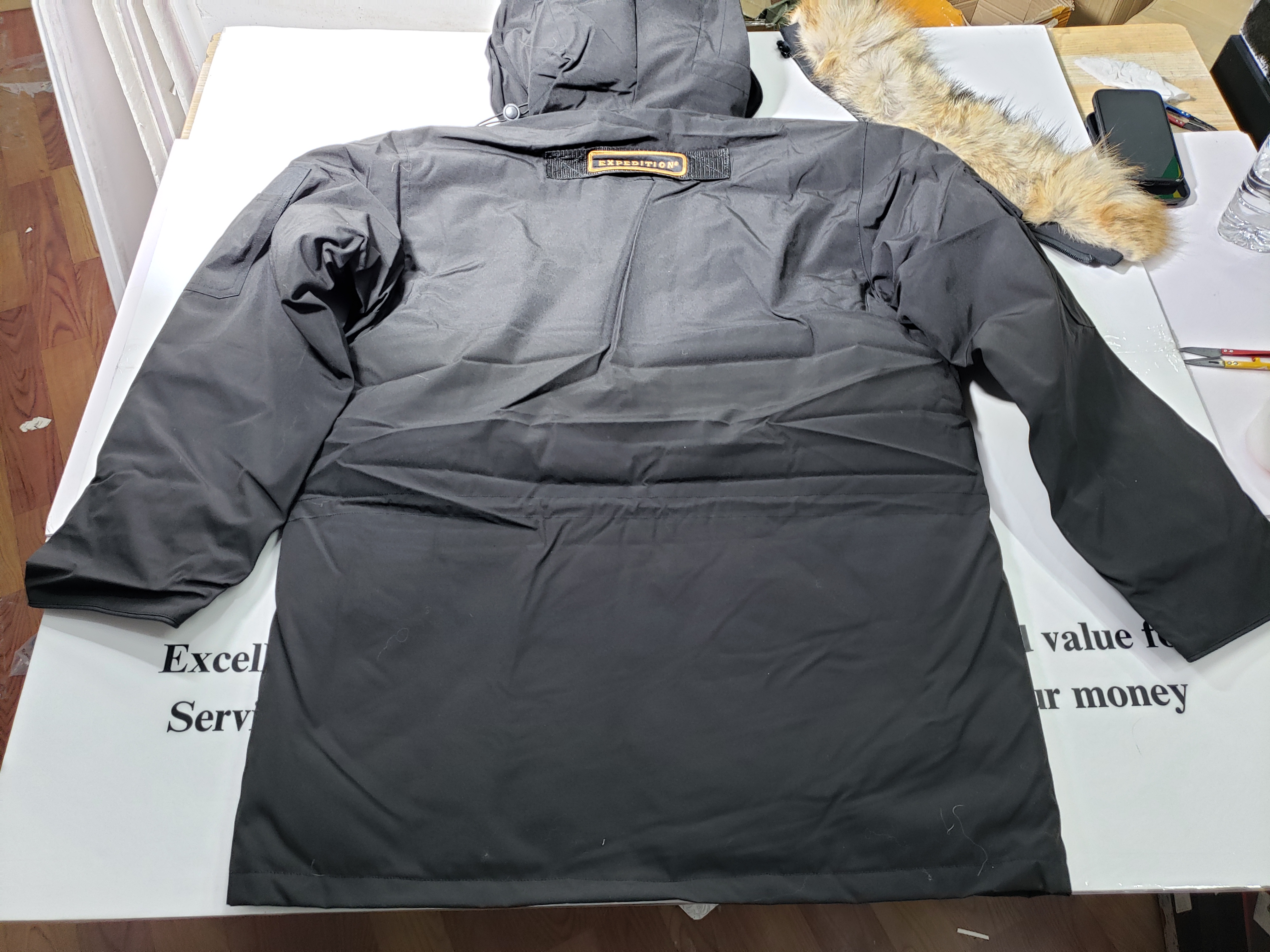 CANADA GOOSE Black Down Jacket review STOCKXKICKS 03