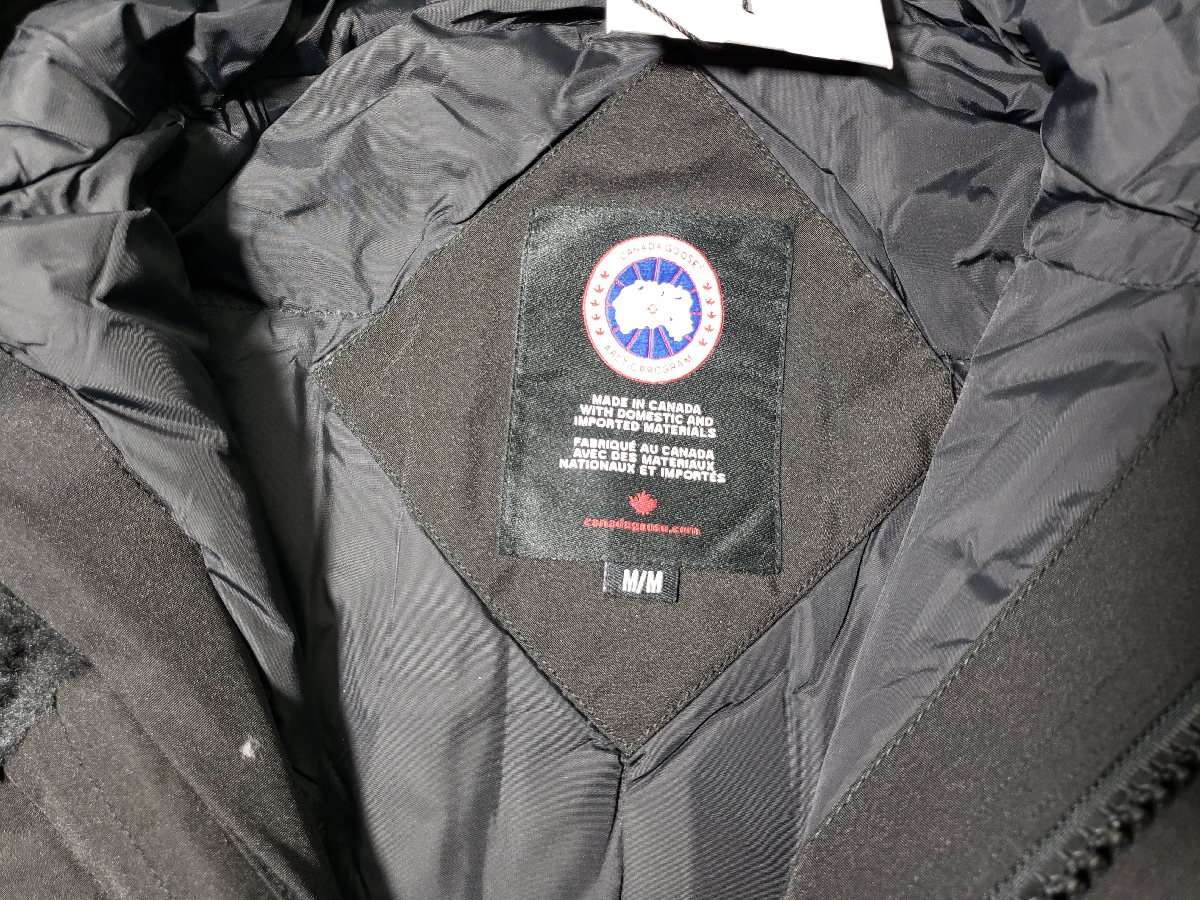 CANADA GOOSE Black Down Jacket review STOCKXKICKS 02