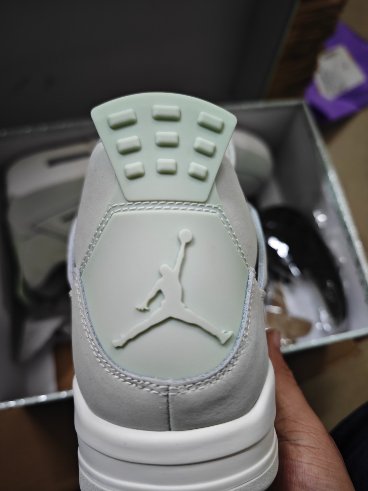 PK God Batch Air Jordan 4 Retro 'Seafoam Sail' HV0823-003 review Alexandar White 03