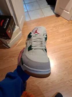 PK God Batch Jordan 4 Retro SB Pine Green DR5415-103 review Sneakers1234 02