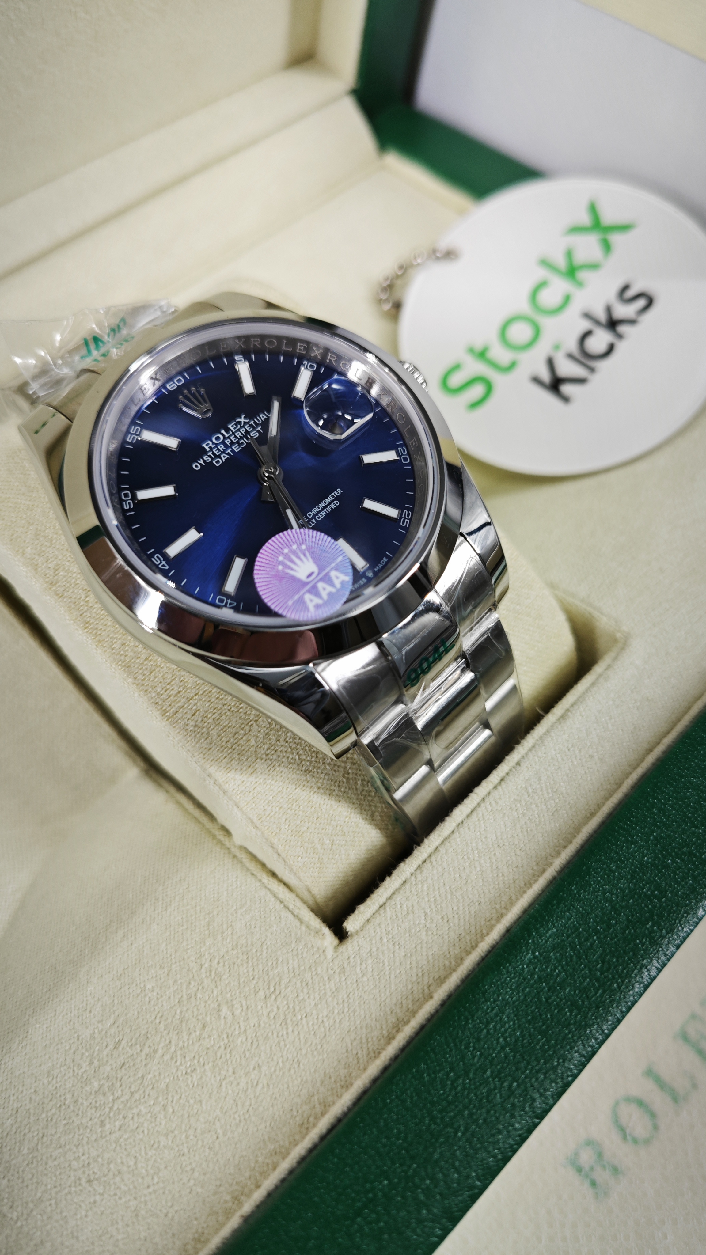 ROLEX Datejust 41 Stainless Steel M126300-0001 review stockxkicks 00