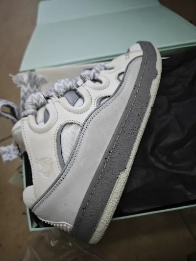 Lanvin Curb Sneaker White Grey Pale PB250110 FW SKDK02 DOTS P23 review Idop 03