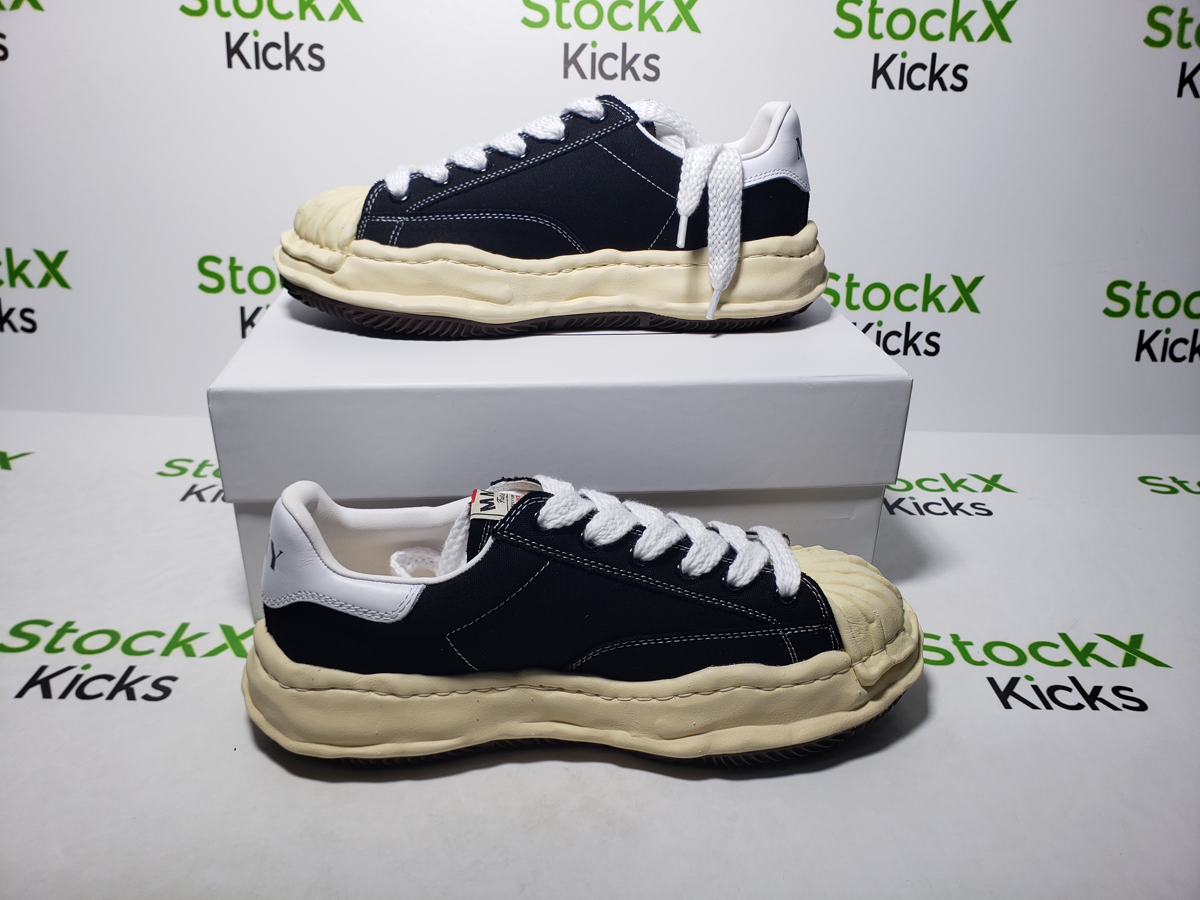 Maison MIHARA YASUHIRO Black And White Characters NO.784 review stockxkicks 04