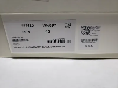 Alexander McQueen Sneaker White Pape review stockxkicks  00