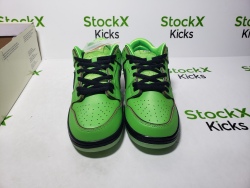 PK God Batch The Powerpuff Girls x Nike SB Dunk Low Buttercup FZ8319-300 review stockxkicks 03