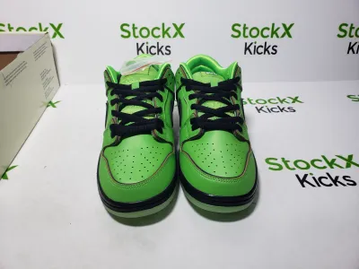 PK God Batch The Powerpuff Girls x Nike SB Dunk Low Buttercup FZ8319-300 review stockxkicks 02
