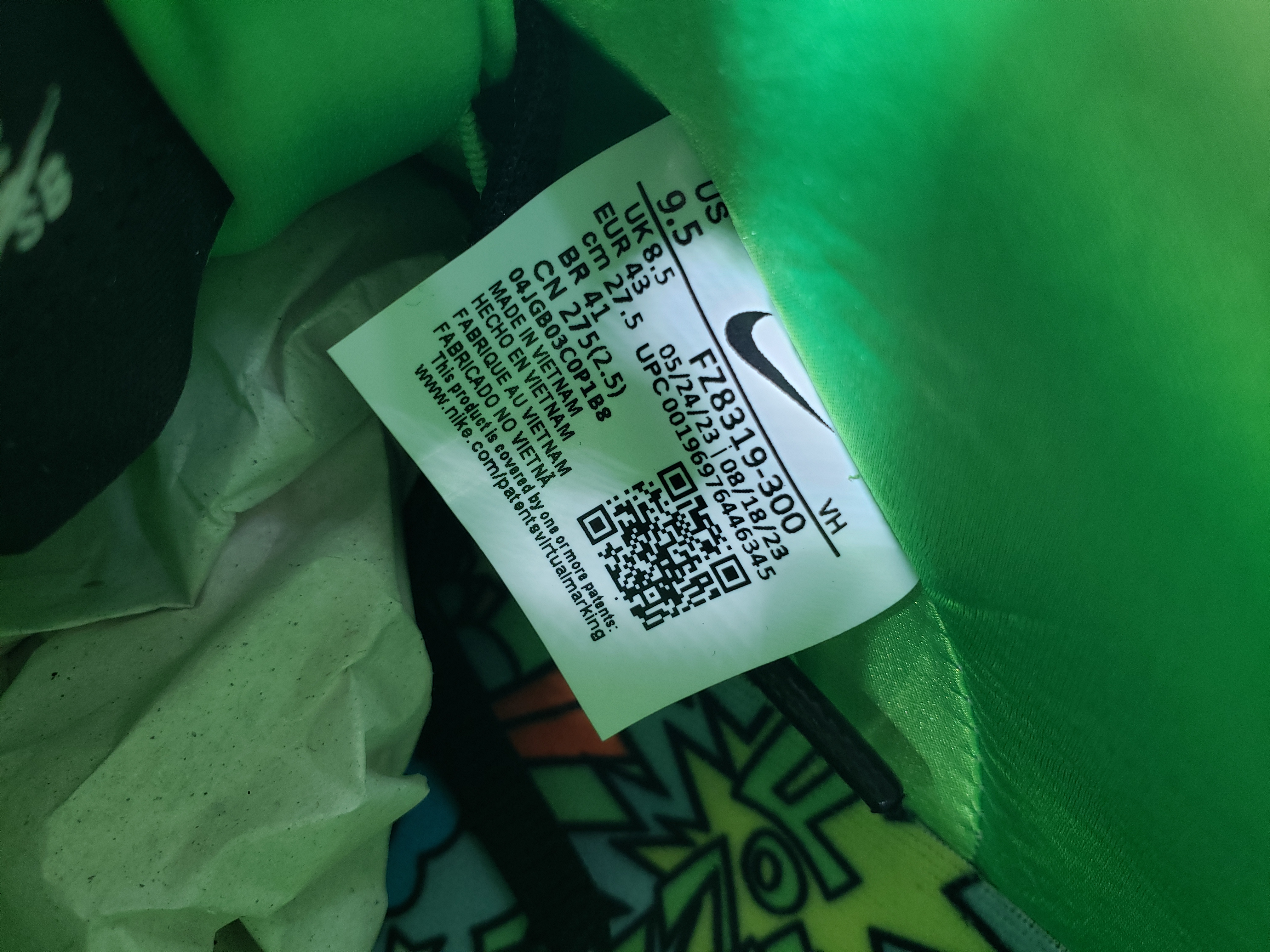 PK God Batch The Powerpuff Girls x Nike SB Dunk Low Buttercup FZ8319-300 review stockxkicks 05