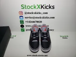 PK God Batch Air Jordan 3 Retro Black Cement (2018) 854262-001 review stockxkicks 05