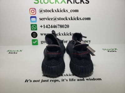 PK God Batch adidas Yeezy Boost 350 V2 Black (Non-Reflective) FU9006 review stockxkicks 01