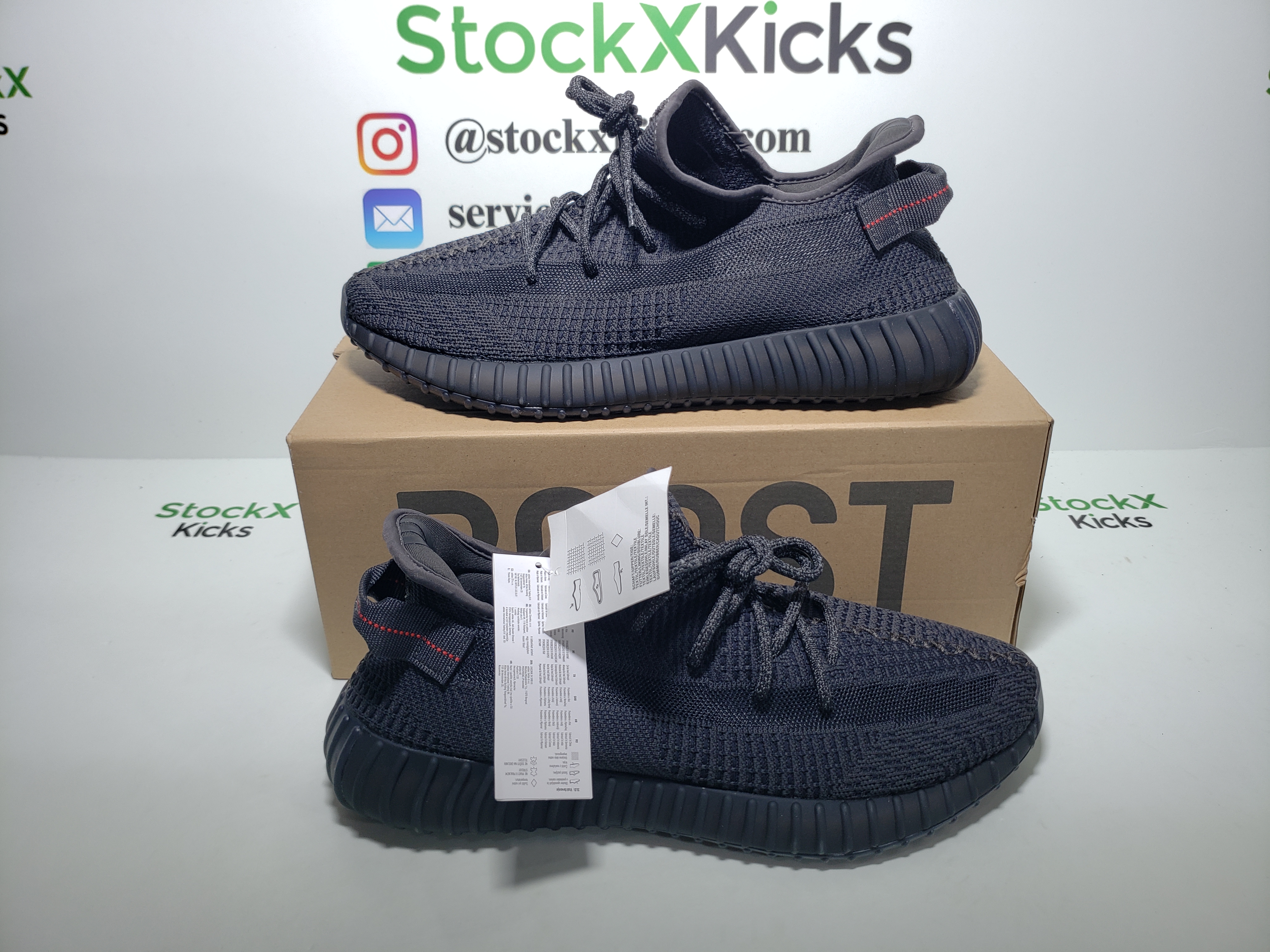 PK God Batch adidas Yeezy Boost 350 V2 Black (Non-Reflective) FU9006 review stockxkicks 03