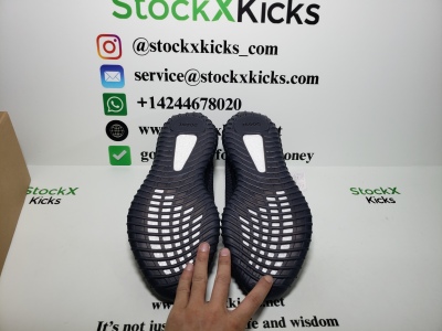 PK God Batch adidas Yeezy Boost 350 V2 Black (Non-Reflective) FU9006 review stockxkicks 06