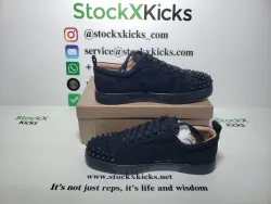 Christian Louboutin Louis Junior Spikes Men's Flat review stockxkicks 05