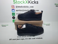 Christian Louboutin Louis Junior Spikes Men's Flat review stockxkicks 04