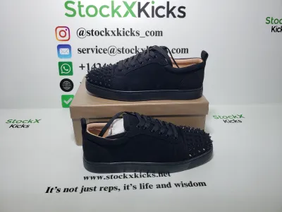 Christian Louboutin Louis Junior Spikes Men's Flat review stockxkicks 03
