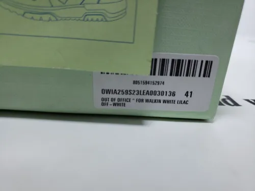 PK God Batch OFF-WHITE Out Of Office OOO Low Tops White Purple Printing OWIA259S 23LEA003 0136 review 