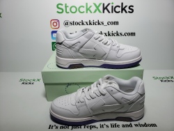 PK God Batch OFF-WHITE Out Of Office OOO Low Tops White Purple Printing OWIA259S 23LEA003 0136 review stockxkicks 06