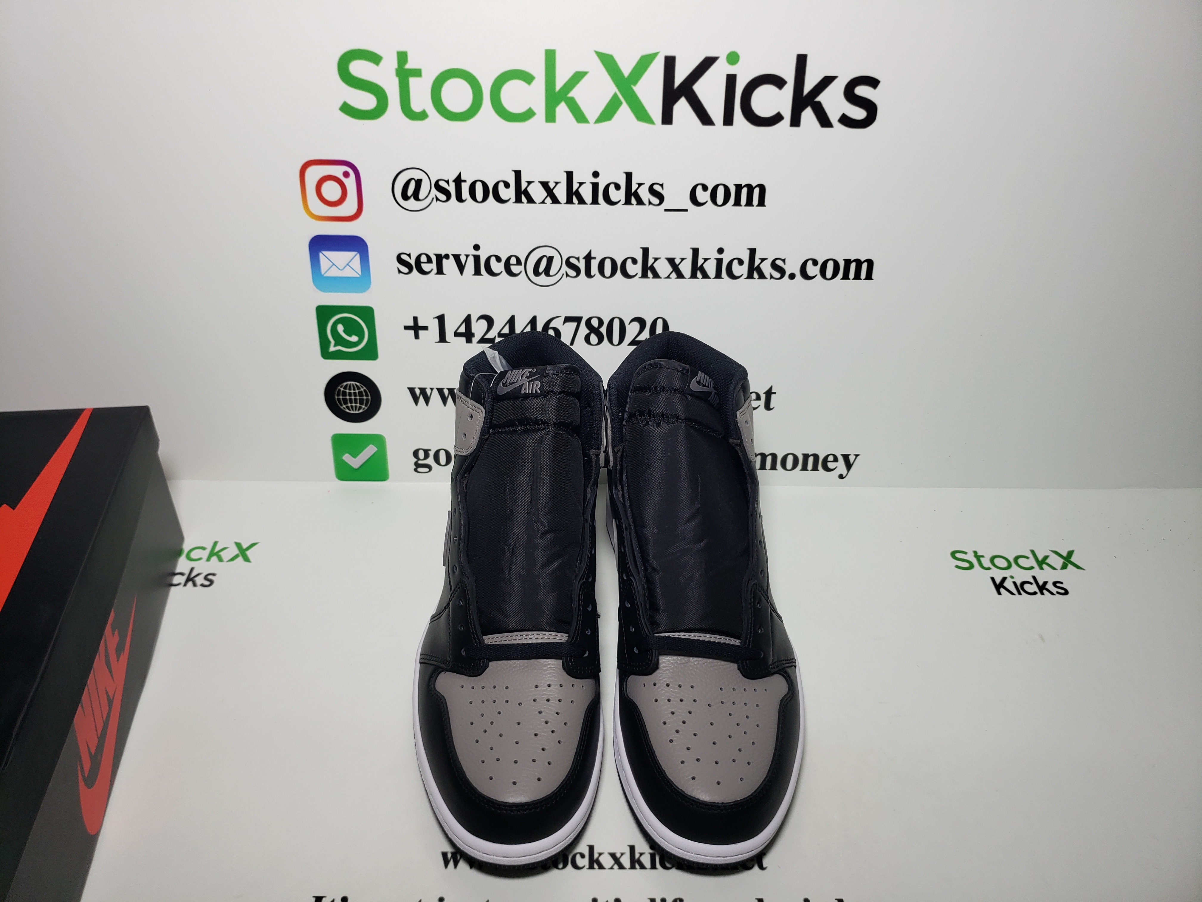 PK God Batch Air Jordan 1 Retro High Shadow (2018) 555088-013 review stockxkicks 05