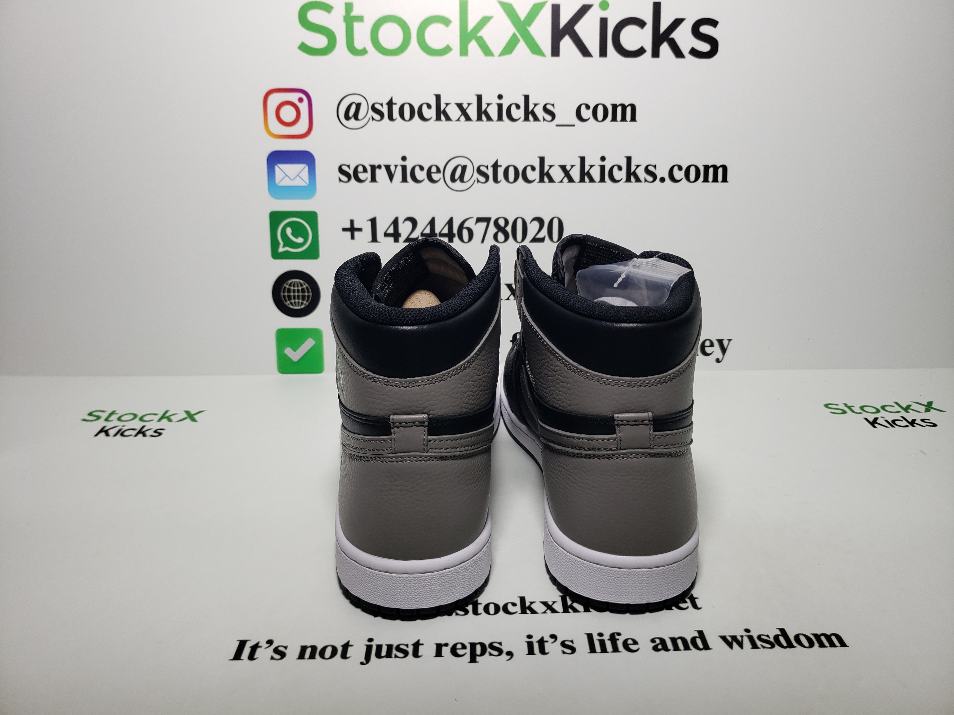 PK God Batch Air Jordan 1 Retro High Shadow (2018) 555088-013 review stockxkicks 01