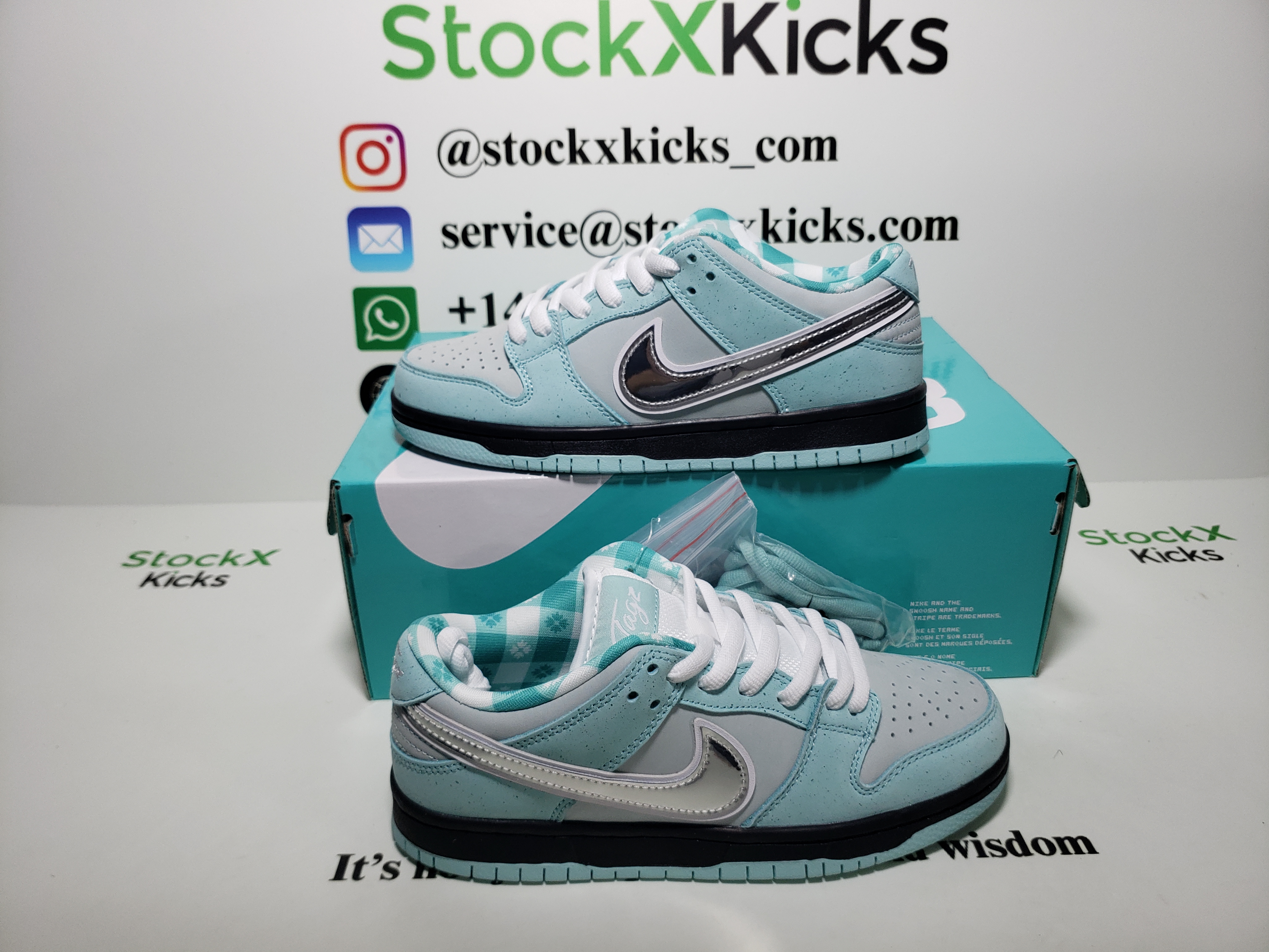 PK God Batch Nike SB Dunk Low Concepts Verde acqua Lobster BV1310-402 review stockxkicks 03