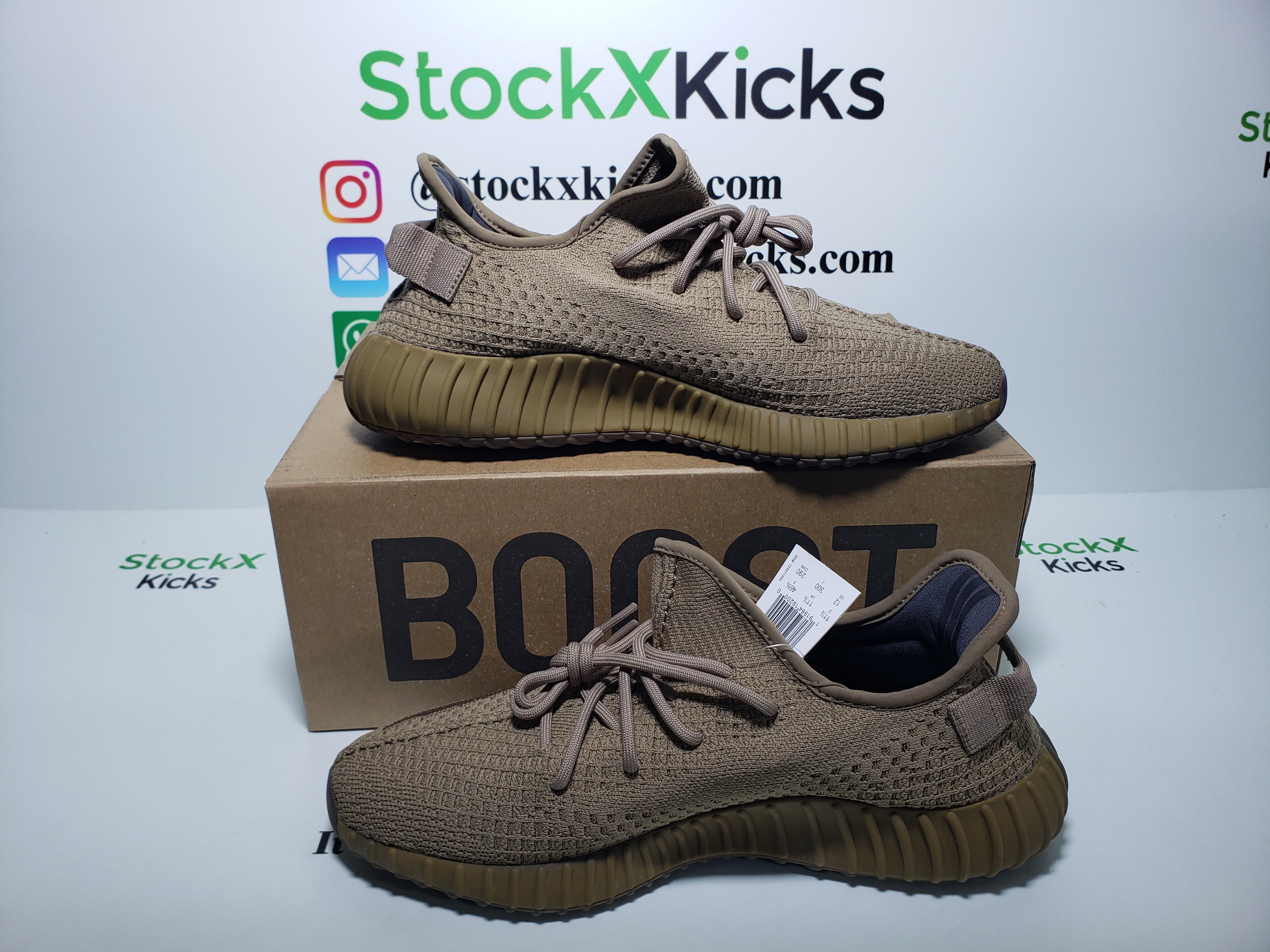 PK God Batch adidas Yeezy Boost 350 V2 Earth FX9033 review stockxkicks 04