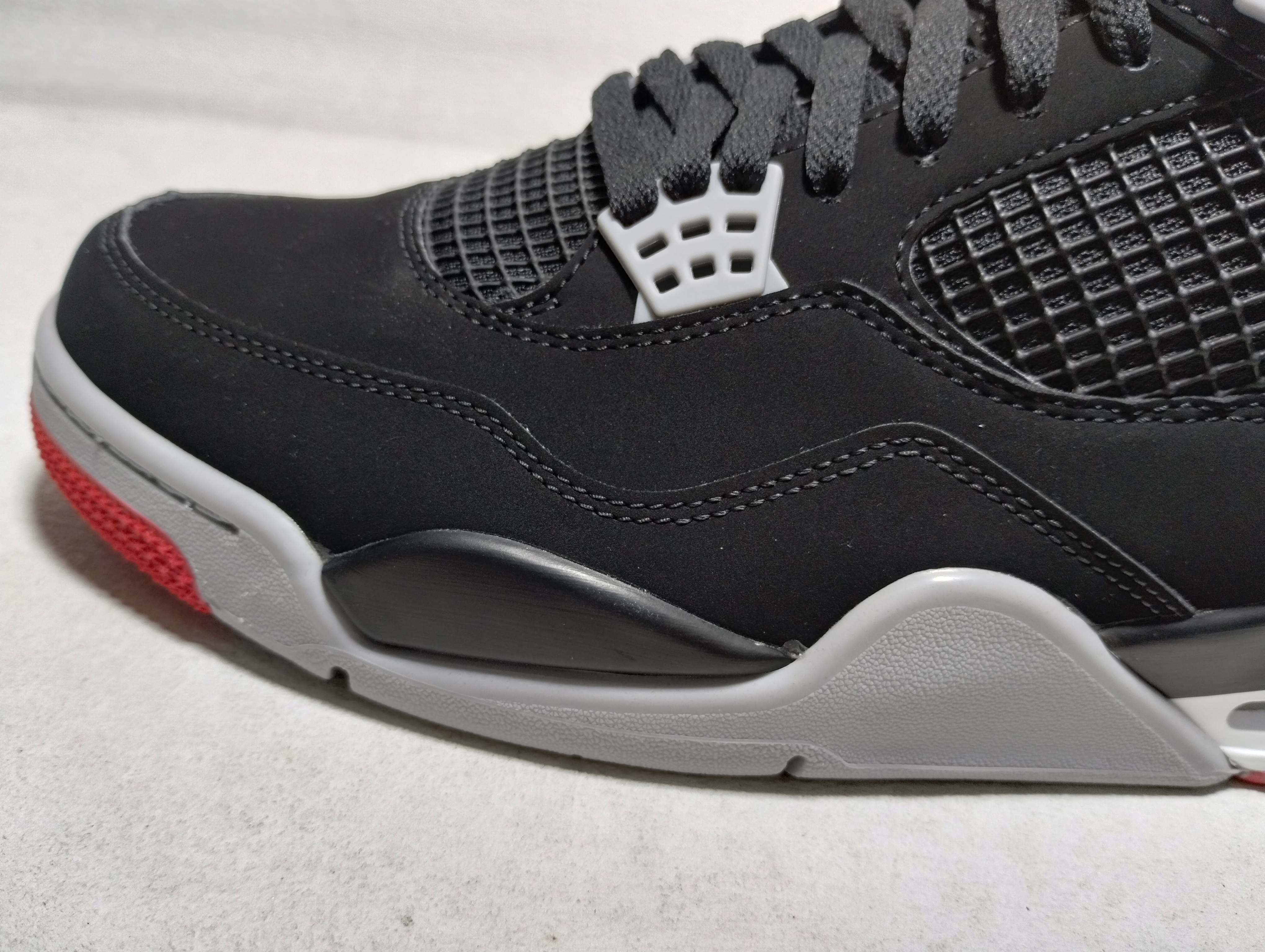 UCOO Batch Air Jordan 4 Retro Bred 308497-060 review stockxkicks 07