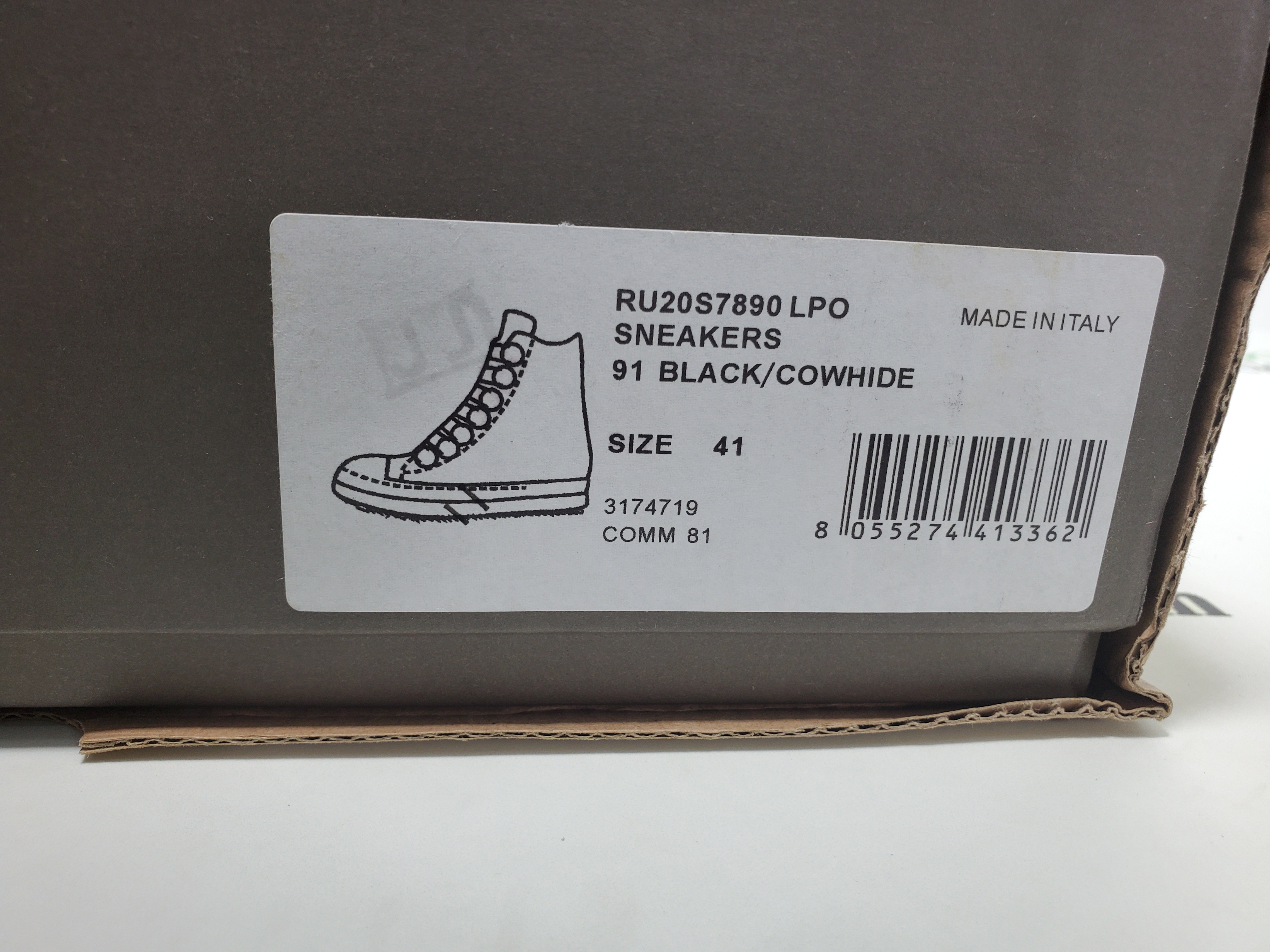 Rick Owens Phlegethon Leather High-Top Sneakers review stockxkicks 00