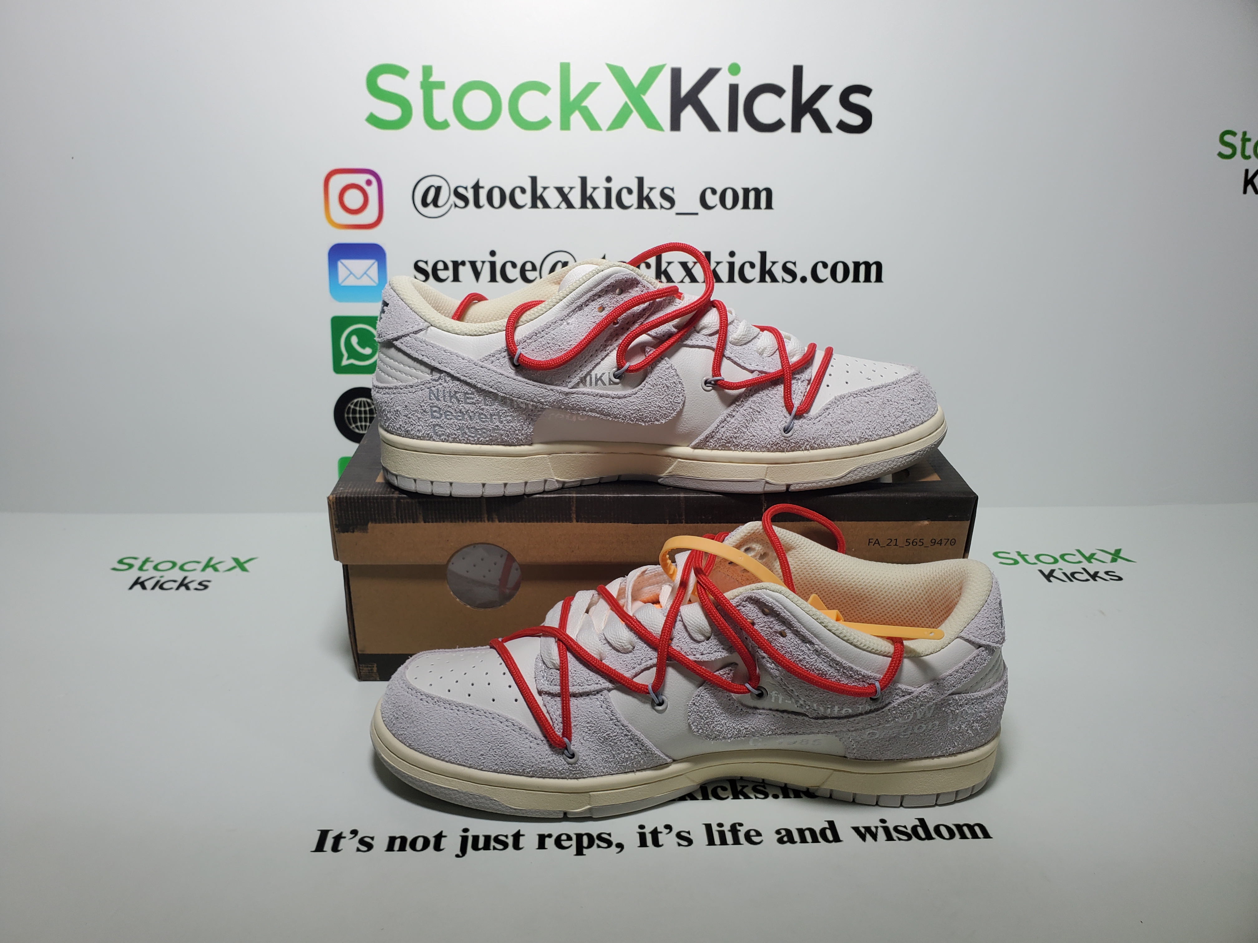 PK God Batch Nike Dunk Low Off-White Lot 40 DJ0950-103 review stockxkicks 04