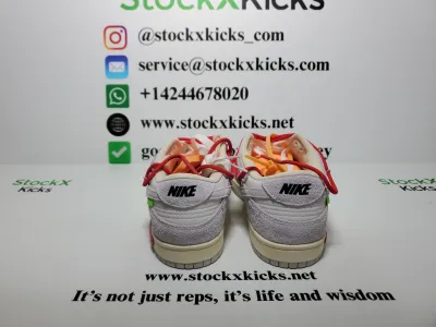 PK God Batch Nike Dunk Low Off-White Lot 40 DJ0950-103 review stockxkicks 01