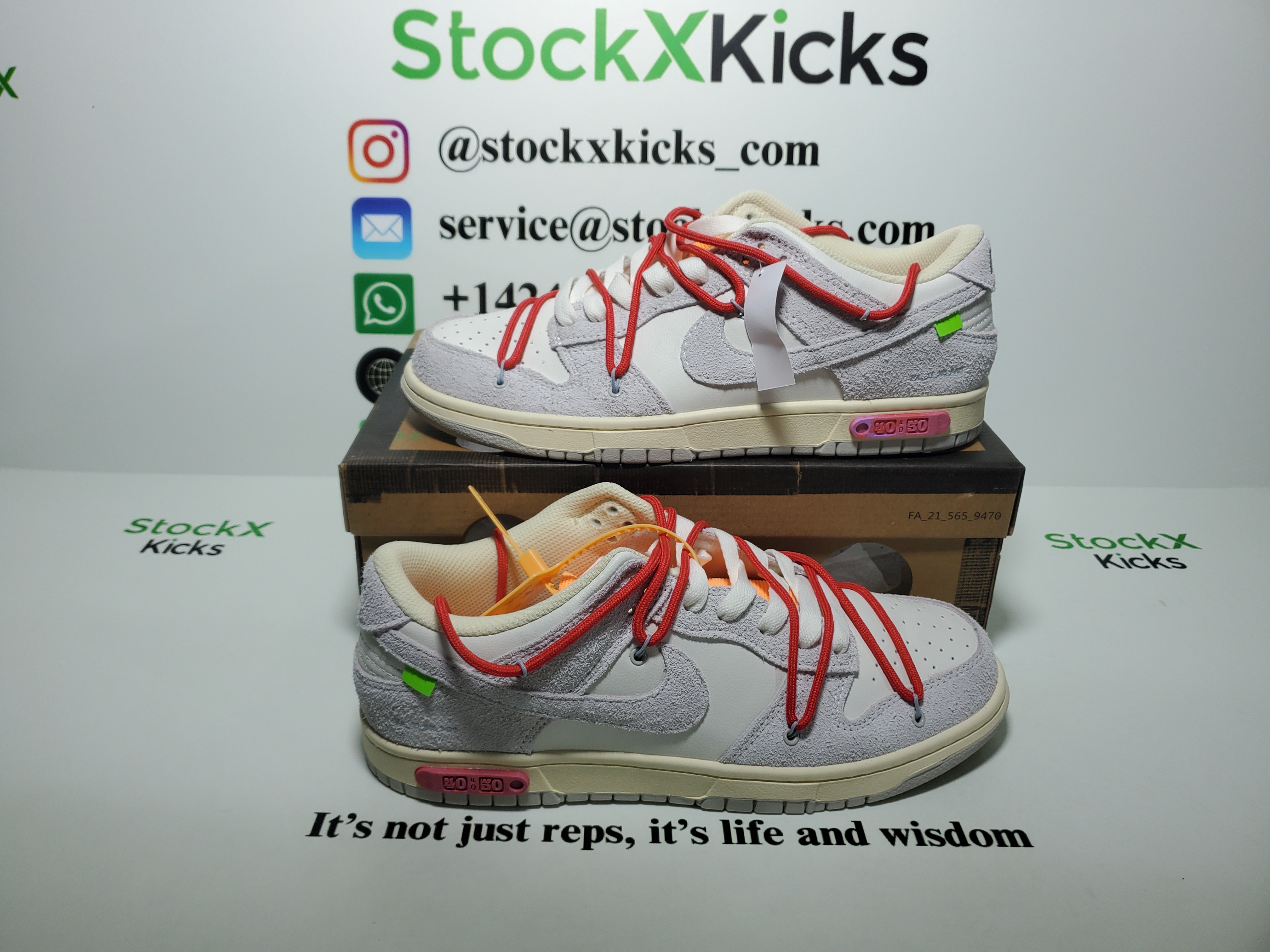 PK God Batch Nike Dunk Low Off-White Lot 40 DJ0950-103 review stockxkicks 03