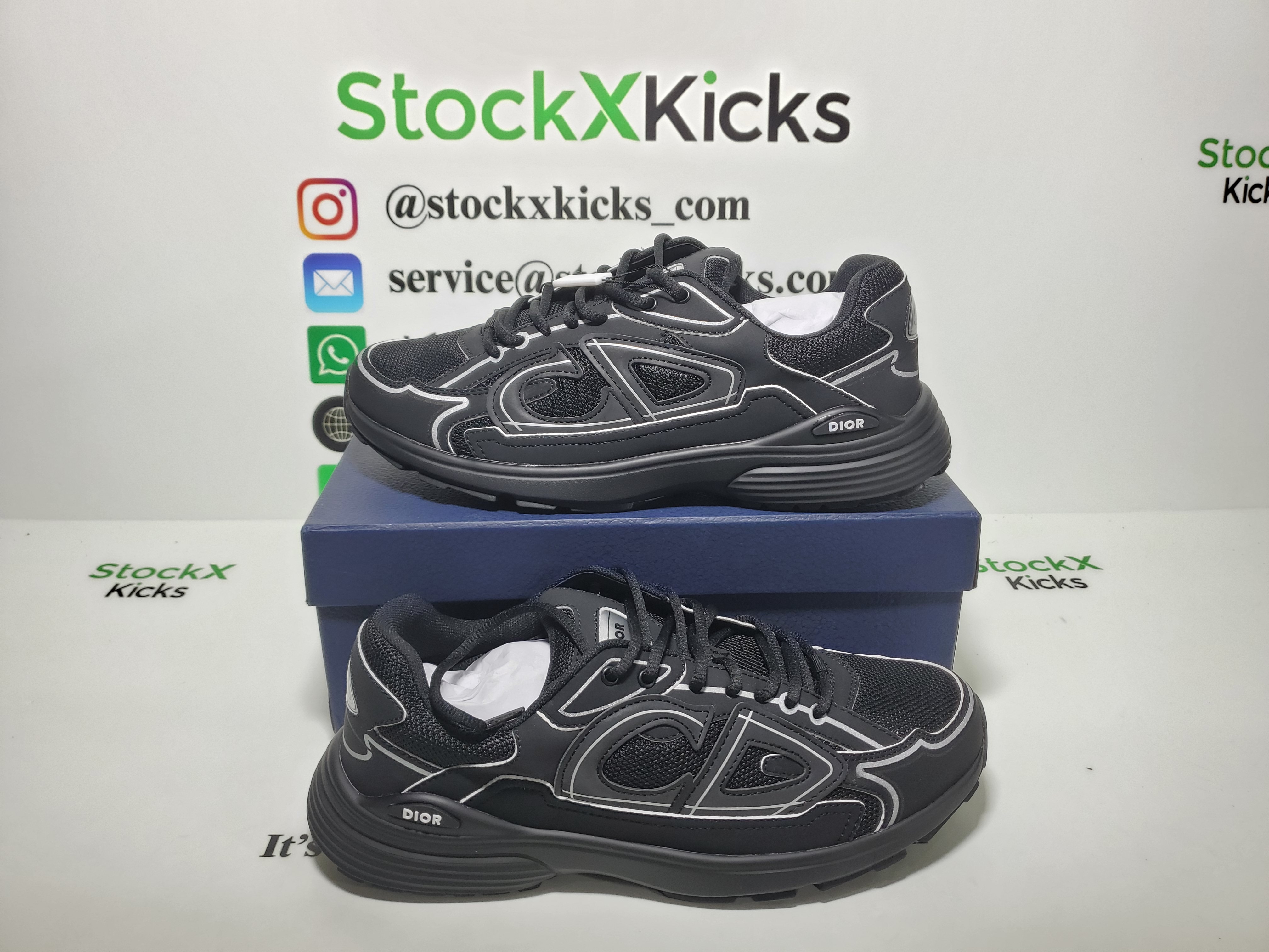 Dior B30 Triple Black 3SN279ZND-H90 review stockxkicks 03