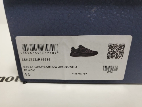 Dior B30 Triple Black 3SN279ZND-H90 review 