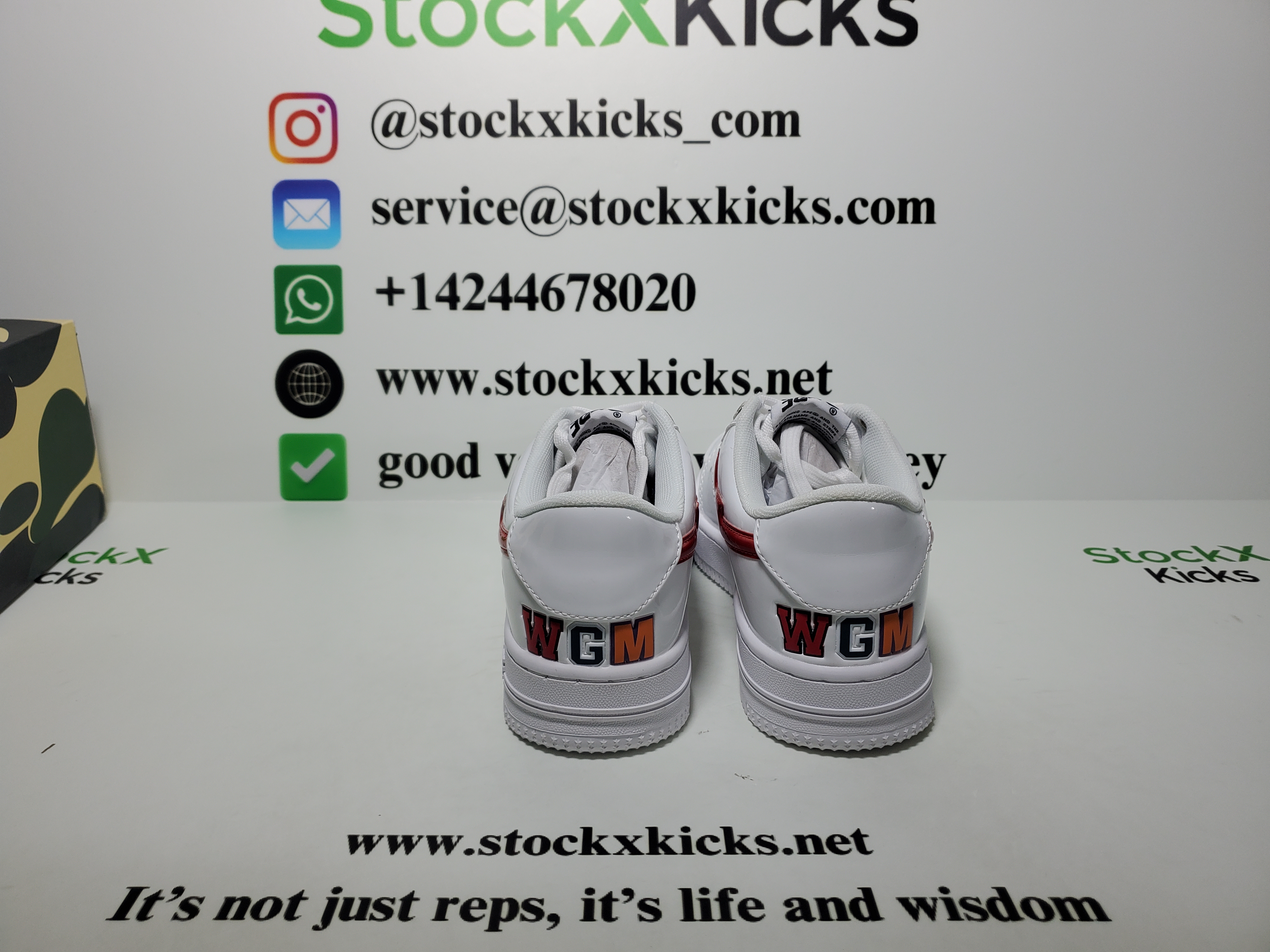 A Bathing Ape Bape Sta Low White Shark 1F70-191-004 review stockxkicks 01