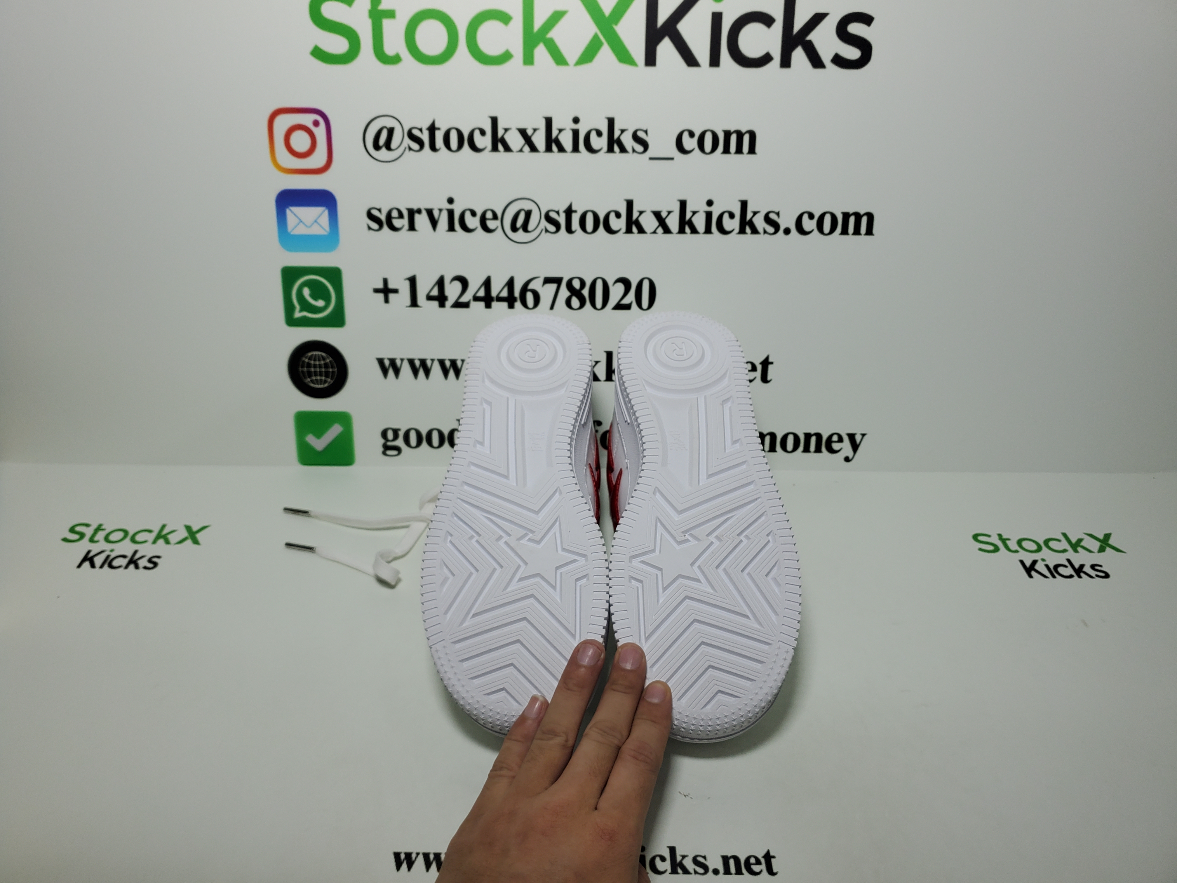 A Bathing Ape Bape Sta Low White Shark 1F70-191-004 review stockxkicks 06