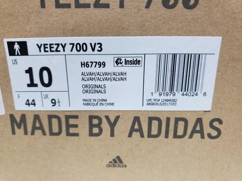 PK God Batch adidas Yeezy 700 V3 Alvah H67799 review 