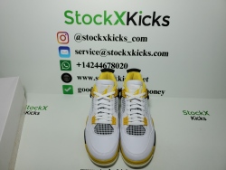 PK God Batch Air Jordan 4 Retro Vivid Sulfur AQ9129-101 review stockxkicks 06