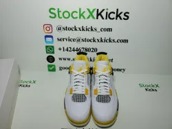 PK God Batch Air Jordan 4 Retro Vivid Sulfur AQ9129-101 review stockxkicks  06