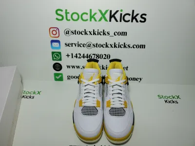 PK God Batch Air Jordan 4 Retro Vivid Sulfur AQ9129-101 review stockxkicks  05