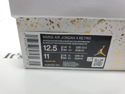 PK God Batch Air Jordan 4 Retro Vivid Sulfur AQ9129-101 review stockxkicks  01