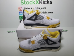 PK God Batch Air Jordan 4 Retro Vivid Sulfur AQ9129-101 review stockxkicks 05