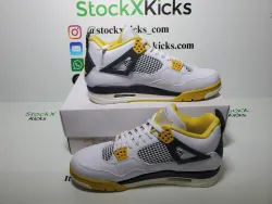 PK God Batch Air Jordan 4 Retro Vivid Sulfur AQ9129-101 review stockxkicks  05