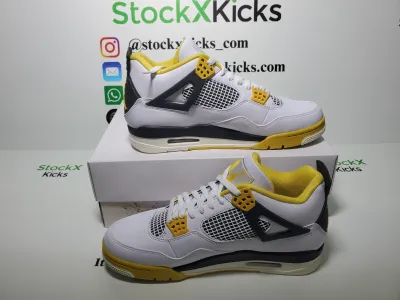 PK God Batch Air Jordan 4 Retro Vivid Sulfur AQ9129-101 review stockxkicks  04